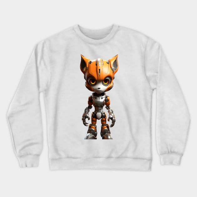 3D Cybernetic Ratchet Crewneck Sweatshirt by TooplesArt